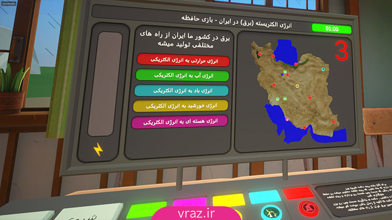 منابع-انرژی-الکتریکی-واقعیت مجازی ویراز